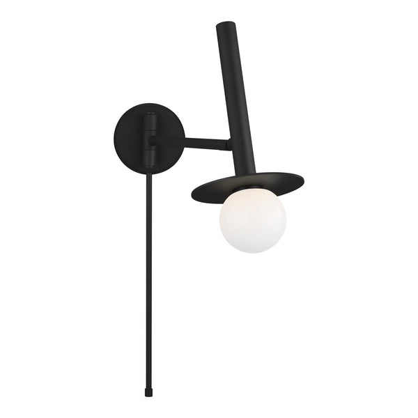 Visual Comfort Studio - KW1021MBK - One Light Wall Sconce - Nodes - Midnight Black from Lighting & Bulbs Unlimited in Charlotte, NC