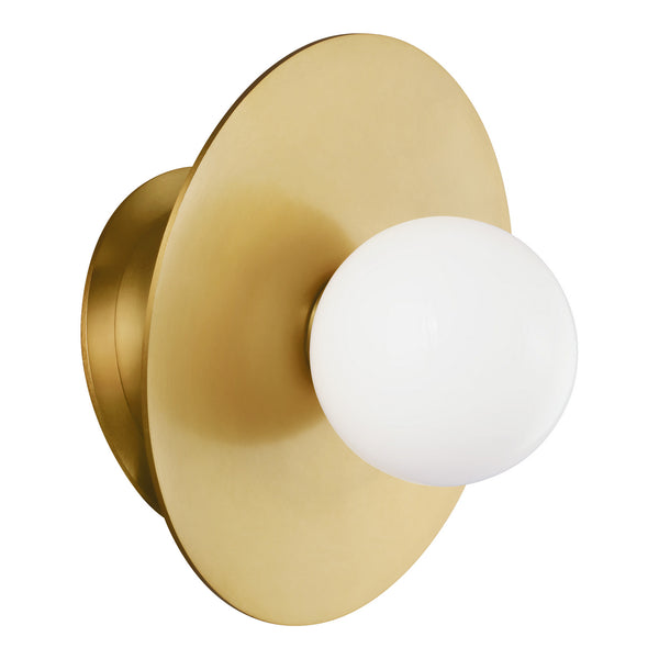 Visual Comfort Studio - KW1041BBS - One Light Wall Sconce - Nodes - Burnished Brass from Lighting & Bulbs Unlimited in Charlotte, NC