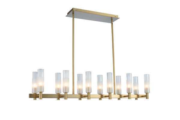 Kalco - 509660WB - LED Island Pendant - Lorne - Winter Brass from Lighting & Bulbs Unlimited in Charlotte, NC