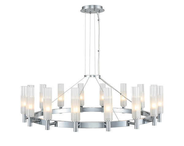 Kalco - 509672CH - LED Chandelier - Lorne - Chrome from Lighting & Bulbs Unlimited in Charlotte, NC