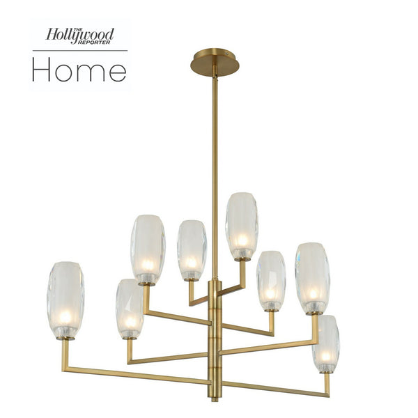 Kalco - 511560WB - LED Island Pendant - June - Winter Brass from Lighting & Bulbs Unlimited in Charlotte, NC