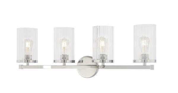 Matteo Lighting - S06104CH - Four Light Wall Sconce - Liberty - Chrome from Lighting & Bulbs Unlimited in Charlotte, NC