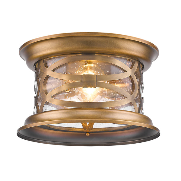 Acclaim Lighting - 1534ATB - Two Light Ceiling Mount - Lincoln - Antique Brass from Lighting & Bulbs Unlimited in Charlotte, NC