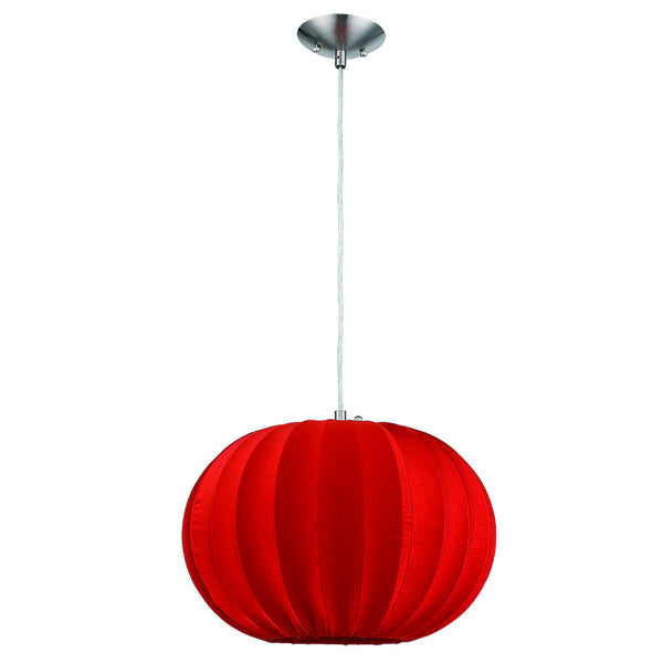 Acclaim Lighting - TP7912-R - One Light Pendant - Shanghai - Brushed Nickel from Lighting & Bulbs Unlimited in Charlotte, NC