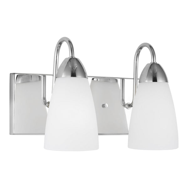 Generation Lighting - 4420202-05 - Two Light Wall / Bath - Seville - Chrome from Lighting & Bulbs Unlimited in Charlotte, NC