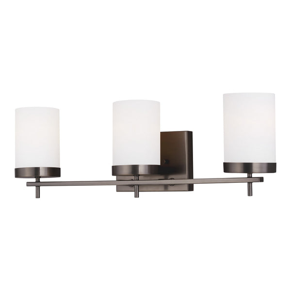 Visual Comfort Studio - 4490303-778 - Three Light Wall / Bath - Zire - Brushed Oil Rubbed Bronze from Lighting & Bulbs Unlimited in Charlotte, NC