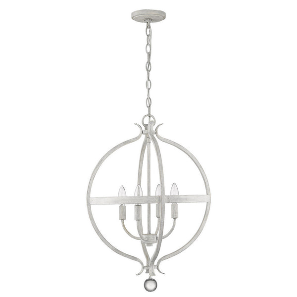 Acclaim Lighting - IN11341CW - Four Light Pendant - Callie - Country White from Lighting & Bulbs Unlimited in Charlotte, NC