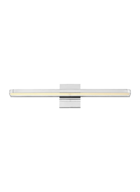 Visual Comfort Modern - 700BCBND24C-LED930 - LED Bath - Banda - Chrome from Lighting & Bulbs Unlimited in Charlotte, NC