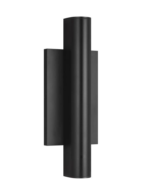 Visual Comfort Modern - 700OWCHA93012BUDUNVS - LED Outdoor Wall Lantern - Chara - Black from Lighting & Bulbs Unlimited in Charlotte, NC