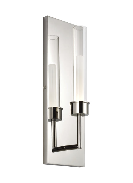 Visual Comfort Modern - 700WSLNG1N-LED930 - LED Wall Sconce - Linger - Polished Nickel from Lighting & Bulbs Unlimited in Charlotte, NC