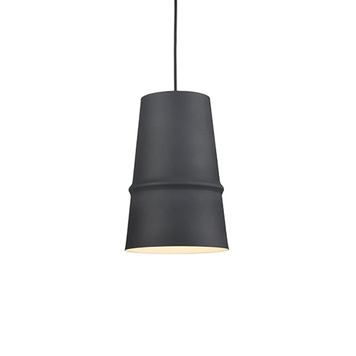Kuzco Lighting - 492208-BK - One Light Pendant - Castor - Black from Lighting & Bulbs Unlimited in Charlotte, NC