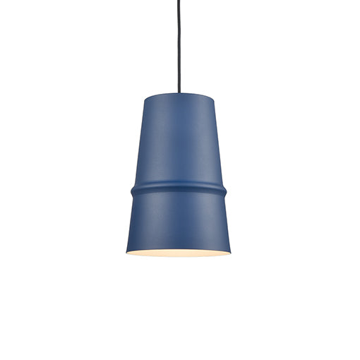 Kuzco Lighting - 492208-IB - One Light Pendant - Castor - Indigo Blue from Lighting & Bulbs Unlimited in Charlotte, NC