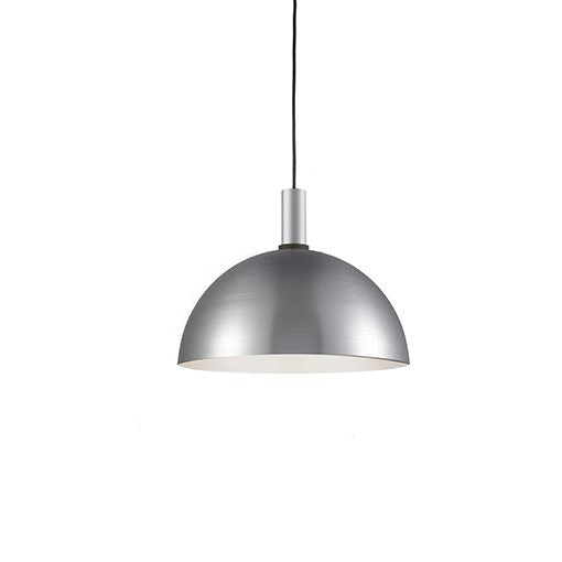 Kuzco Lighting - 492316-BN/BK - One Light Pendant - Archibald - Brushed Nickel with Black from Lighting & Bulbs Unlimited in Charlotte, NC
