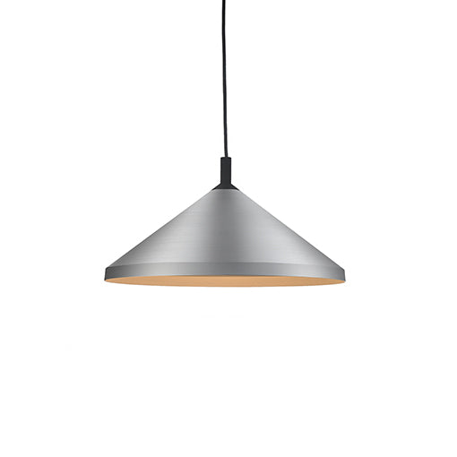 Kuzco Lighting - 493118-BN/BK - One Light Pendant - Dorothy - Brushed Nickel with Black from Lighting & Bulbs Unlimited in Charlotte, NC