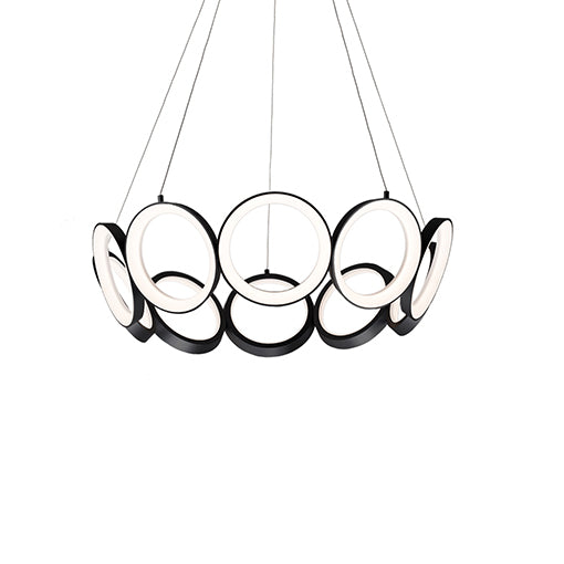 Kuzco Lighting - CH94829-BK - LED Chandelier - Oros - Black from Lighting & Bulbs Unlimited in Charlotte, NC