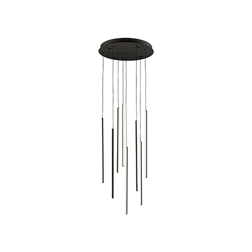 Kuzco Lighting - MP14919-BK - LED Pendant - Chute - Black from Lighting & Bulbs Unlimited in Charlotte, NC