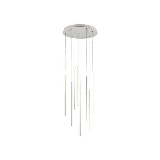 Kuzco Lighting - MP14919-WH - LED Pendant - Chute - White from Lighting & Bulbs Unlimited in Charlotte, NC