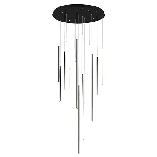 Kuzco Lighting - MP14932-BK - LED Pendant - Chute - Black from Lighting & Bulbs Unlimited in Charlotte, NC