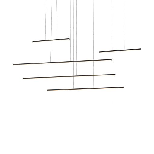 Kuzco Lighting - MP14960-BK - LED Pendant - Chute Motion - Black from Lighting & Bulbs Unlimited in Charlotte, NC