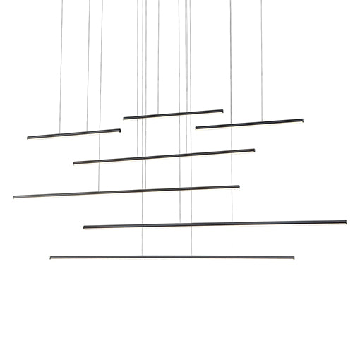 Kuzco Lighting - MP14970-BK - LED Pendant - Chute Motion - Black from Lighting & Bulbs Unlimited in Charlotte, NC