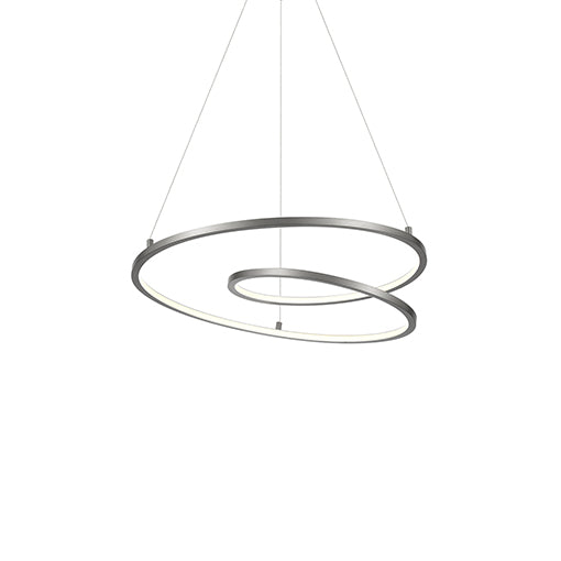 Kuzco Lighting - PD11119-AS - LED Pendant - Twist - Antique Silver from Lighting & Bulbs Unlimited in Charlotte, NC