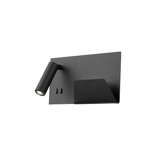 Kuzco Lighting - WS16811L-BK - LED Wall Sconce - Dorchester - Black from Lighting & Bulbs Unlimited in Charlotte, NC
