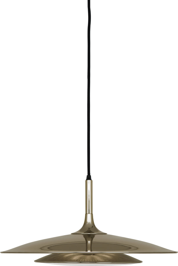 Robert Abbey - 3390 - Three Light Pendant - Axiom - Polished Gold from Lighting & Bulbs Unlimited in Charlotte, NC