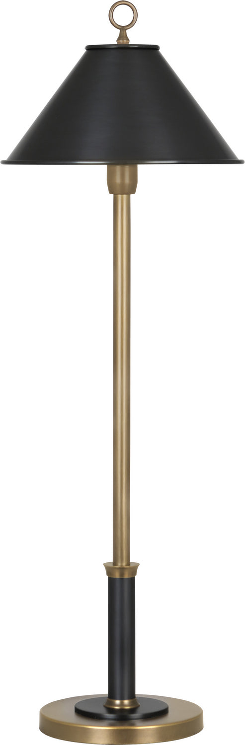 Robert Abbey - 703 - One Light Table Lamp - Aaron - Warm Brass w/Deep Patina Bronze from Lighting & Bulbs Unlimited in Charlotte, NC
