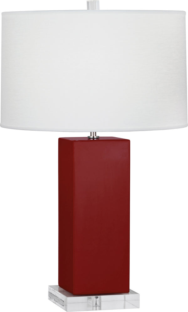 Robert Abbey - OX995 - One Light Table Lamp - Harvey - Oxblood Glazed from Lighting & Bulbs Unlimited in Charlotte, NC