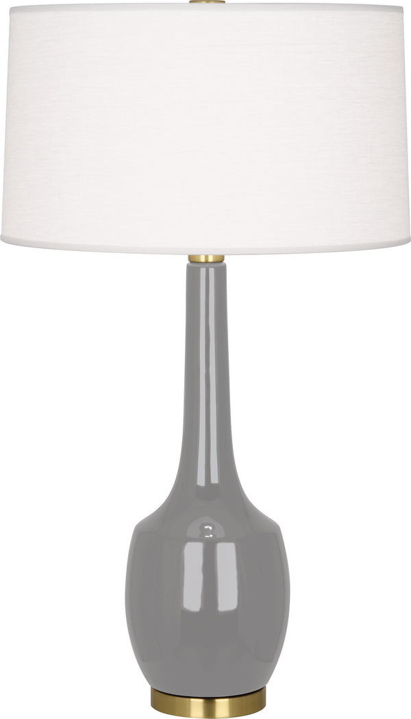 Robert Abbey - ST701 - One Light Table Lamp - Delilah - Smoky Taupe Glazed from Lighting & Bulbs Unlimited in Charlotte, NC