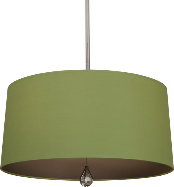 Robert Abbey - WB332 - Three Light Pendant - Williamsburg Custis - Polished Nickel from Lighting & Bulbs Unlimited in Charlotte, NC