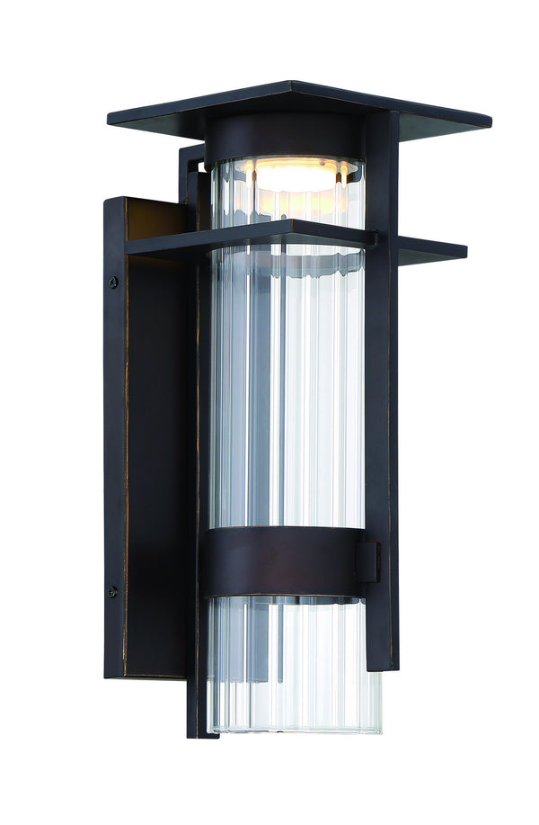 Minka-Lavery - 72741-143C-L - LED Outdoor Wall Mount - Kittner - Oil Rubbed Bronze W/ Gold High from Lighting & Bulbs Unlimited in Charlotte, NC