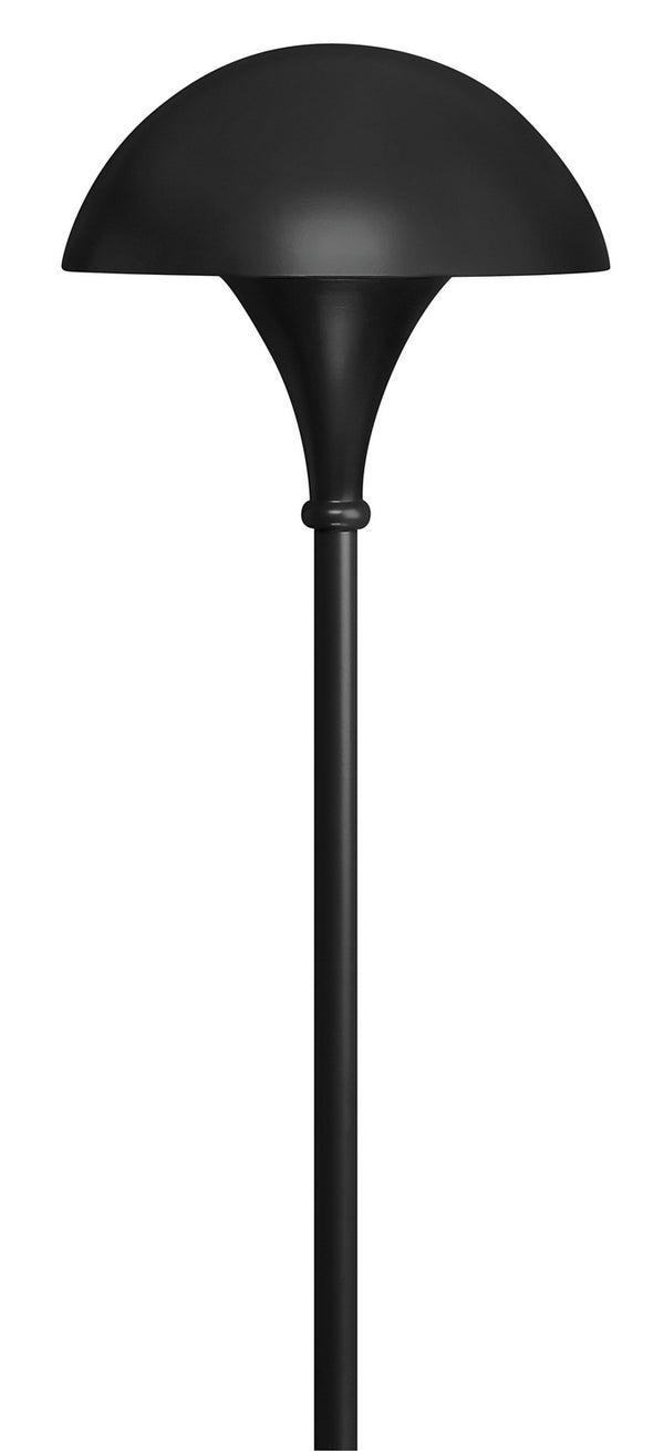 Hinkley - 56000BK - LED Landscape - Mushroom Path Light - Black from Lighting & Bulbs Unlimited in Charlotte, NC