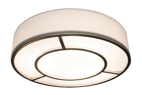 AFX Lighting - RVEF1624LAJUDSNLW - LED Flush Mount - Reeves - Satin Nickel from Lighting & Bulbs Unlimited in Charlotte, NC