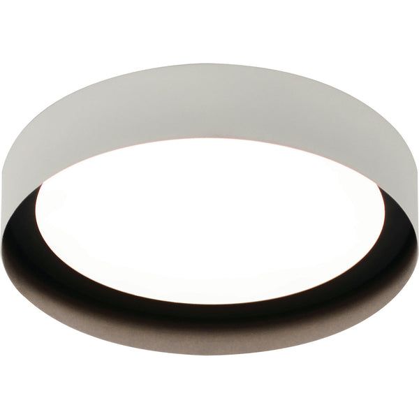 AFX Lighting - RVF121400L30D2WHBK - LED Flush Mount - Reveal - Black & Gold from Lighting & Bulbs Unlimited in Charlotte, NC
