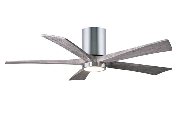 Matthews Fan Company - IR5HLK-CR-BW-52 - 52" Ceiling Fan - Irene - Polished Chrome from Lighting & Bulbs Unlimited in Charlotte, NC