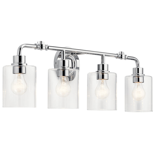 Kichler - 45667CH - Four Light Bath - Gunnison - Chrome from Lighting & Bulbs Unlimited in Charlotte, NC