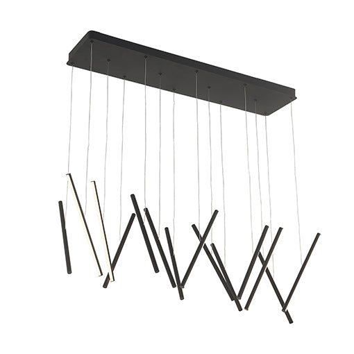 Kuzco Lighting - LP14840-BK - LED Pendant - Chute - Black from Lighting & Bulbs Unlimited in Charlotte, NC