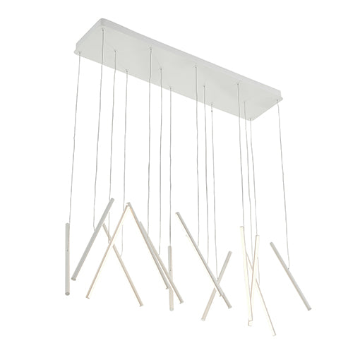 Kuzco Lighting - LP14840-WH - LED Pendant - Chute - White from Lighting & Bulbs Unlimited in Charlotte, NC