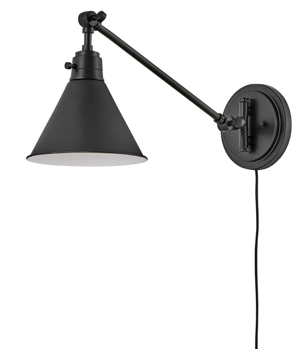 Hinkley - 3690BK - LED Wall Sconce - Arti - Black from Lighting & Bulbs Unlimited in Charlotte, NC