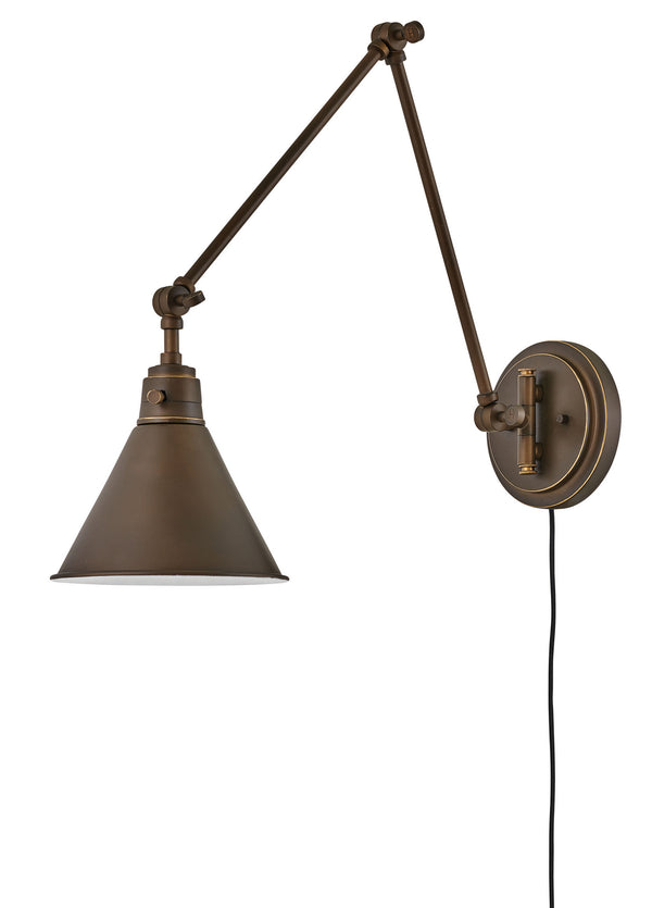 Hinkley - 3692OB - LED Wall Sconce - Arti - Olde Bronze from Lighting & Bulbs Unlimited in Charlotte, NC