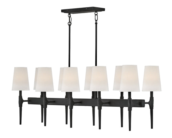 Hinkley - 4469BK - LED Chandelier - Beaumont - Black from Lighting & Bulbs Unlimited in Charlotte, NC