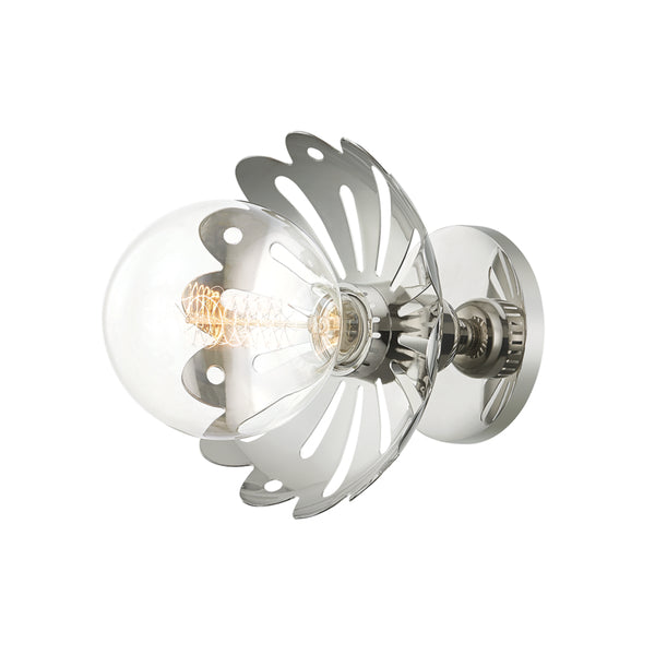 Mitzi - H353101-PN - One Light Wall Sconce - Alyssa - Polished Nickel from Lighting & Bulbs Unlimited in Charlotte, NC