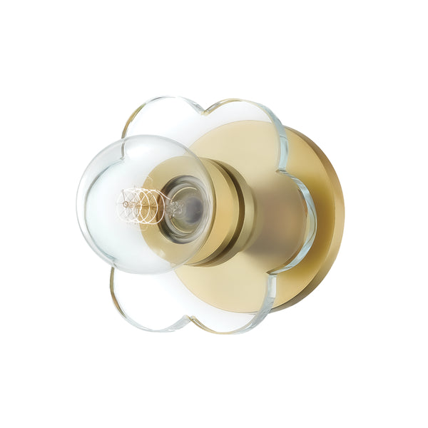 Mitzi - H357101-AGB - One Light Wall Sconce - Alexa - Aged Brass from Lighting & Bulbs Unlimited in Charlotte, NC