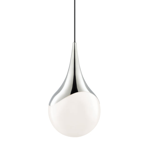 Mitzi - H375701L-PN - One Light Pendant - Ariana - Polished Nickel from Lighting & Bulbs Unlimited in Charlotte, NC