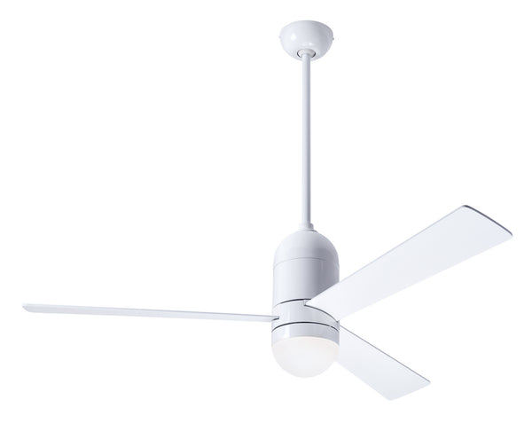 Modern Fan Co - CIR-GW-50-WH-355-WC - 50" Ceiling Fan - Cirrus DC - Gloss White from Lighting & Bulbs Unlimited in Charlotte, NC