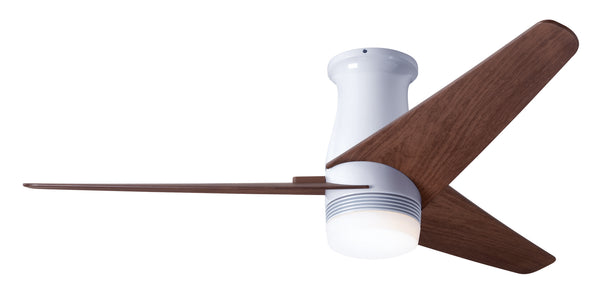 Modern Fan Co - VEL-FM-GW-48-MG-853-RC - 48" Ceiling Fan - Velo DC - Gloss White from Lighting & Bulbs Unlimited in Charlotte, NC