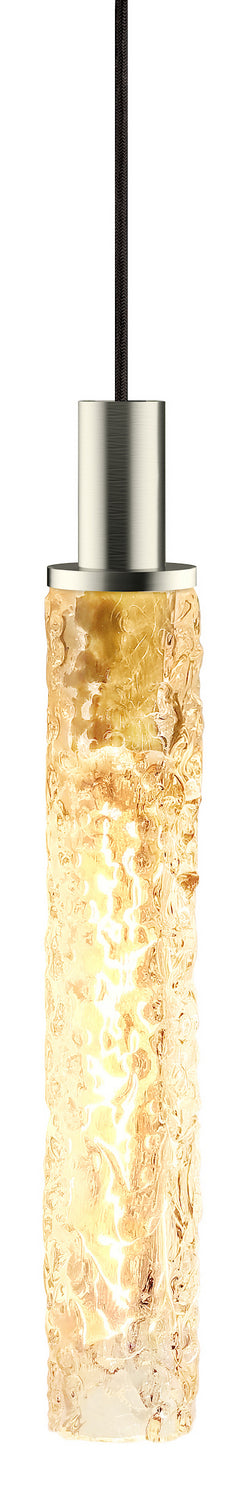 Stone Lighting - PD326CRSNRT6CM - One Light Pendant - Firenze - Satin Nickel from Lighting & Bulbs Unlimited in Charlotte, NC