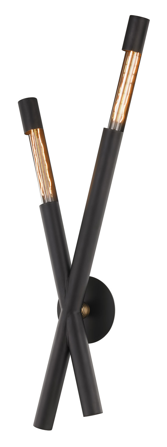 Troy Lighting - B6882 - Two Light Wall Sconce - Hendrix - Chemical Bronze from Lighting & Bulbs Unlimited in Charlotte, NC