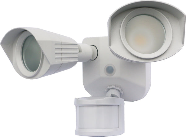 Nuvo Lighting - 65-211 - LED Dual Head Security Light - White from Lighting & Bulbs Unlimited in Charlotte, NC